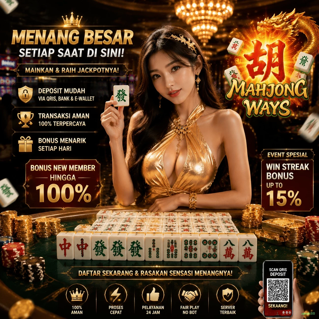 Berbagai Jenis Permainan yang Tersedia di apek88