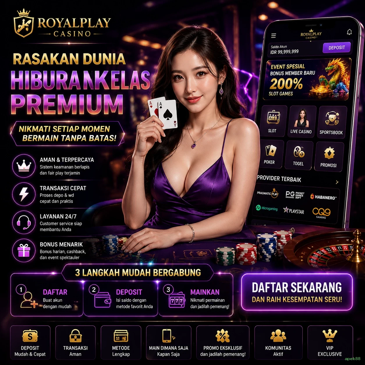 apek88 Platform Game Terpercaya untuk Pemain Indonesia